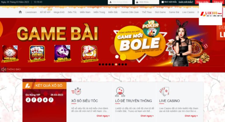 Tổng quan về sân chơi lô đề Lixi888 