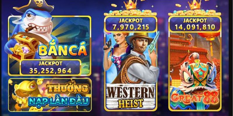 Kho game xu vàng 777 chất lượng với nhiều trò chơi